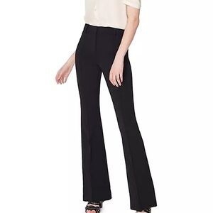 Veronica beard hibiscus pant scuba nwt 10 black flare $450 trouser core
